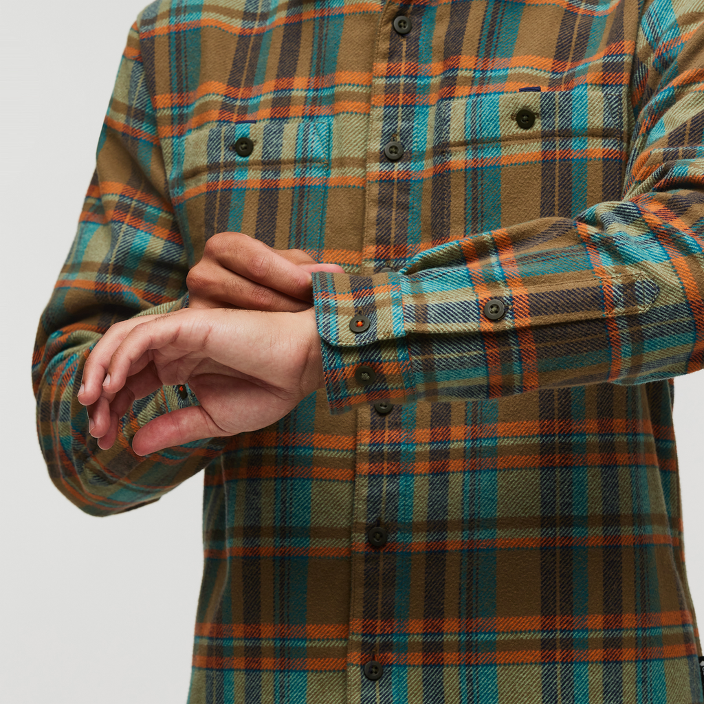 Mero Organic Flannel Shirt Men's | Comfortable Outdoor Top