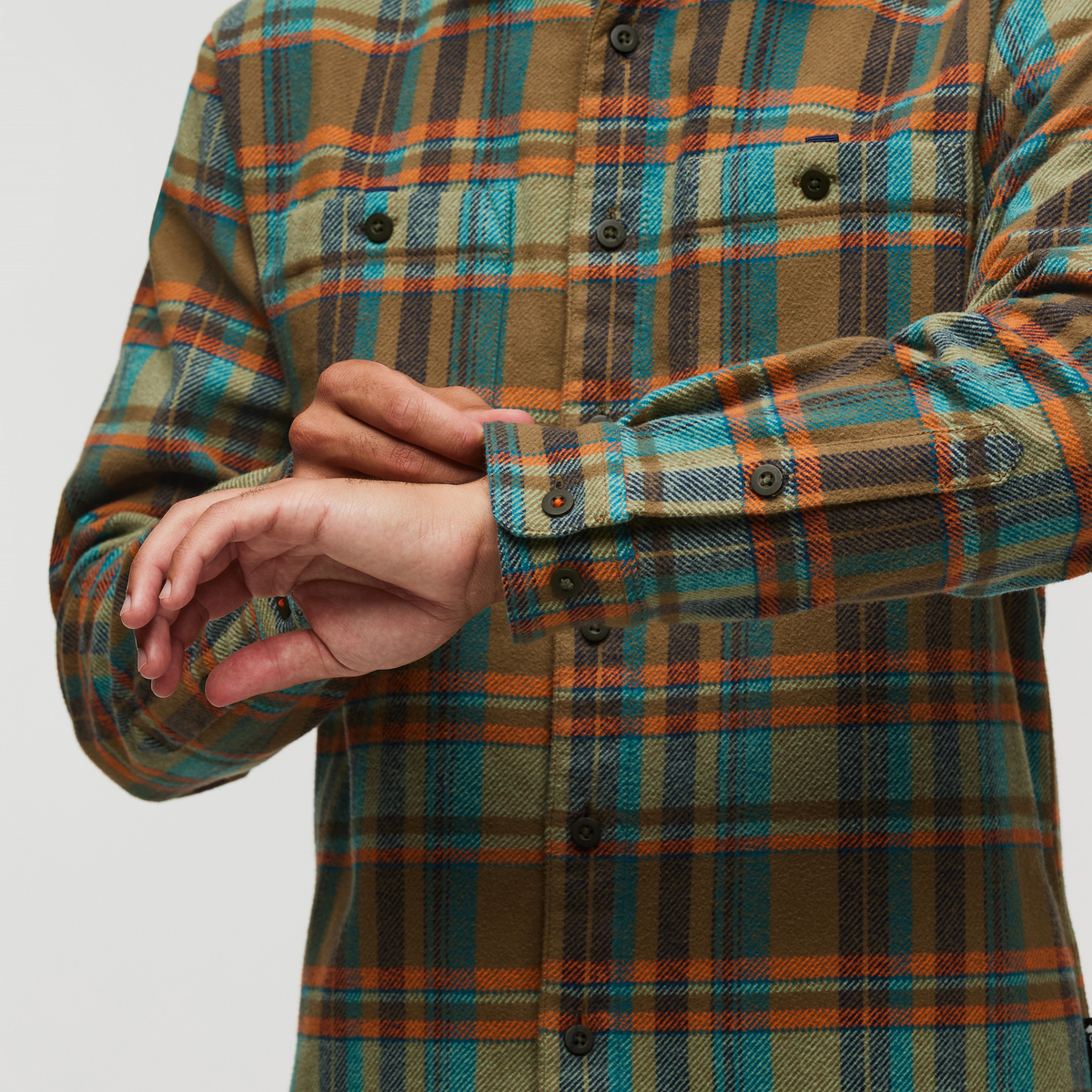 Mero Organic Flannel Shirt Men's | Comfortable Outdoor Top