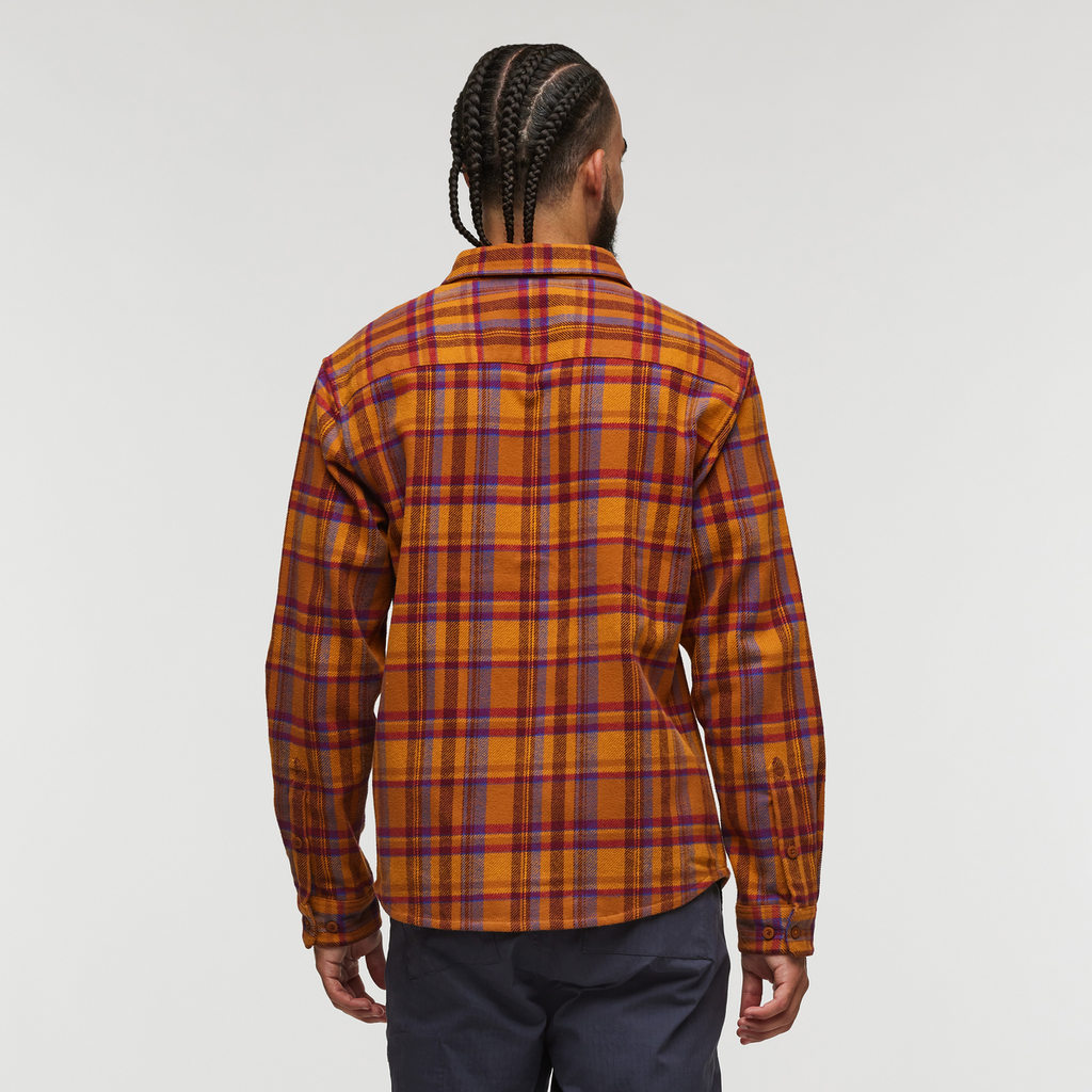 Mero Organic Flannel Shirt Men's | Comfortable Outdoor Top