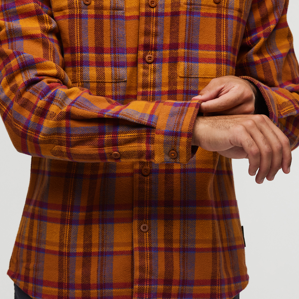 Mero Organic Flannel Shirt Men's | Comfortable Outdoor Top