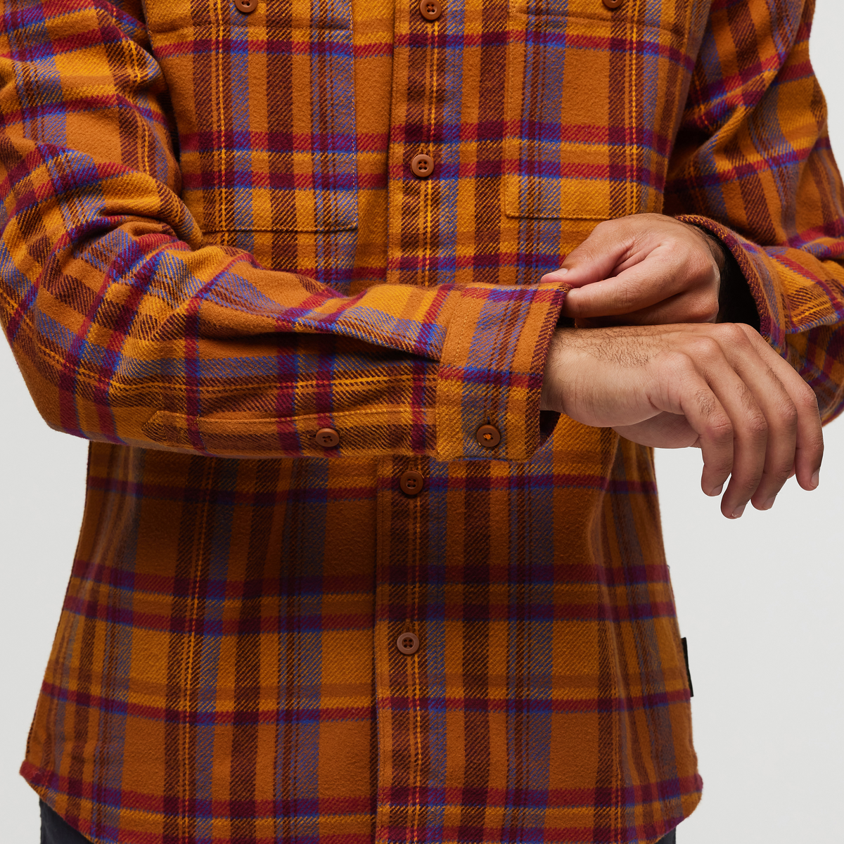 Mero Organic Flannel Shirt Men's | Comfortable Outdoor Top