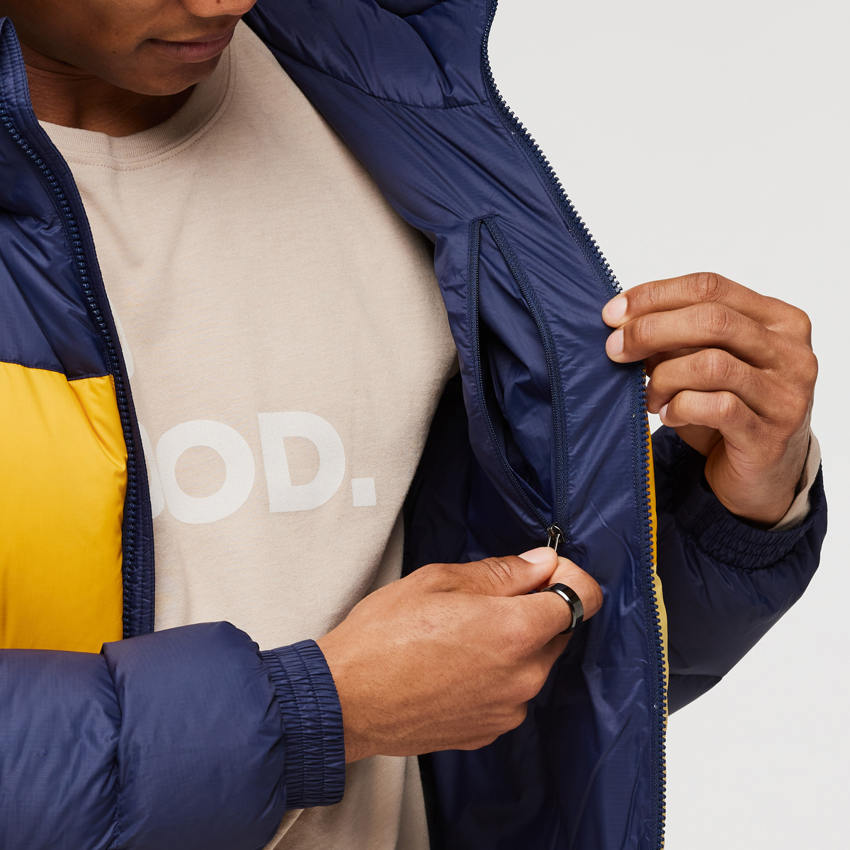 Solazo Down Hooded Jacket Men's | Versatile Outdoor Layer
