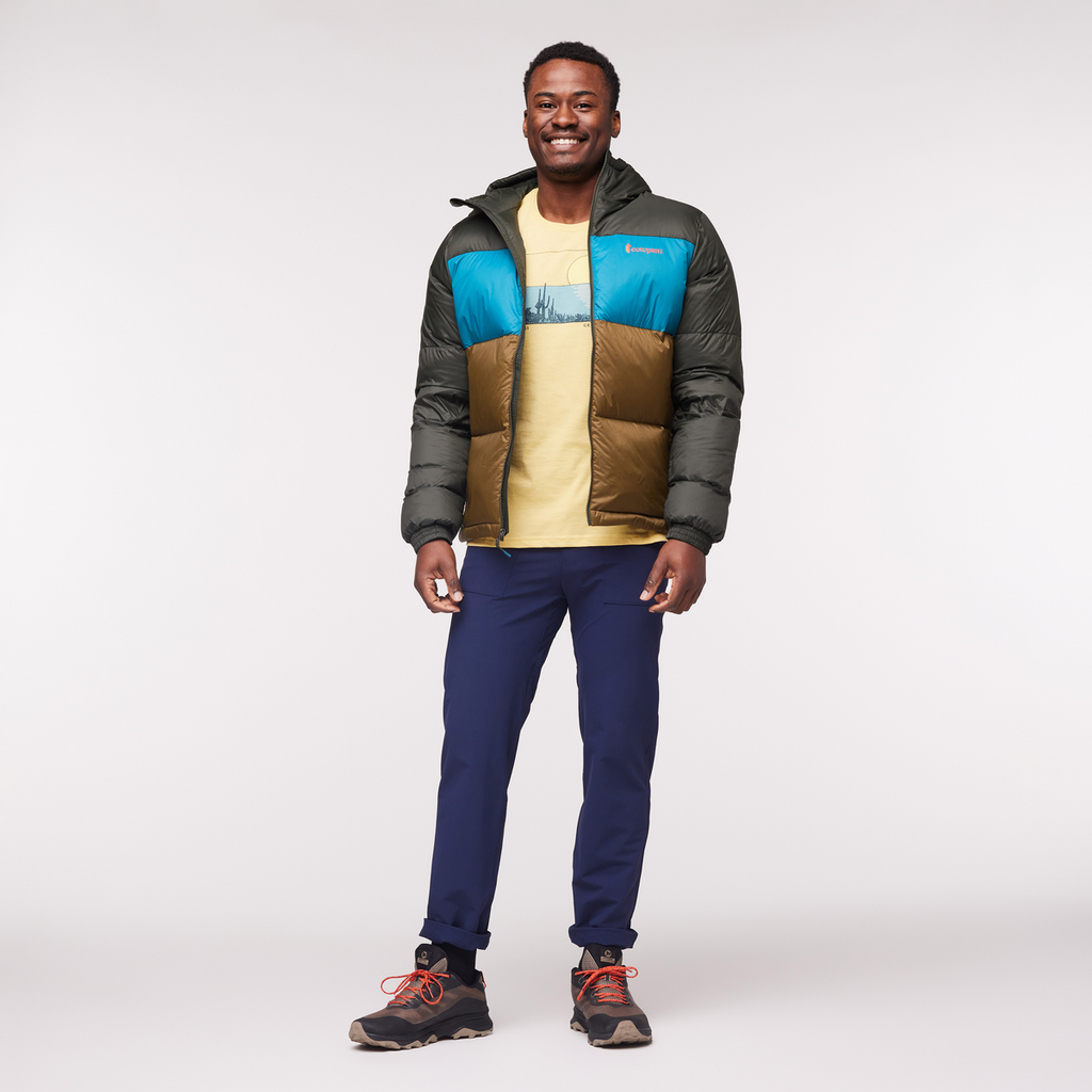 Solazo Down Hooded Jacket Men's | Versatile Outdoor Layer