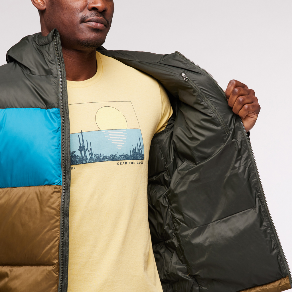Solazo Down Hooded Jacket Men's | Versatile Outdoor Layer