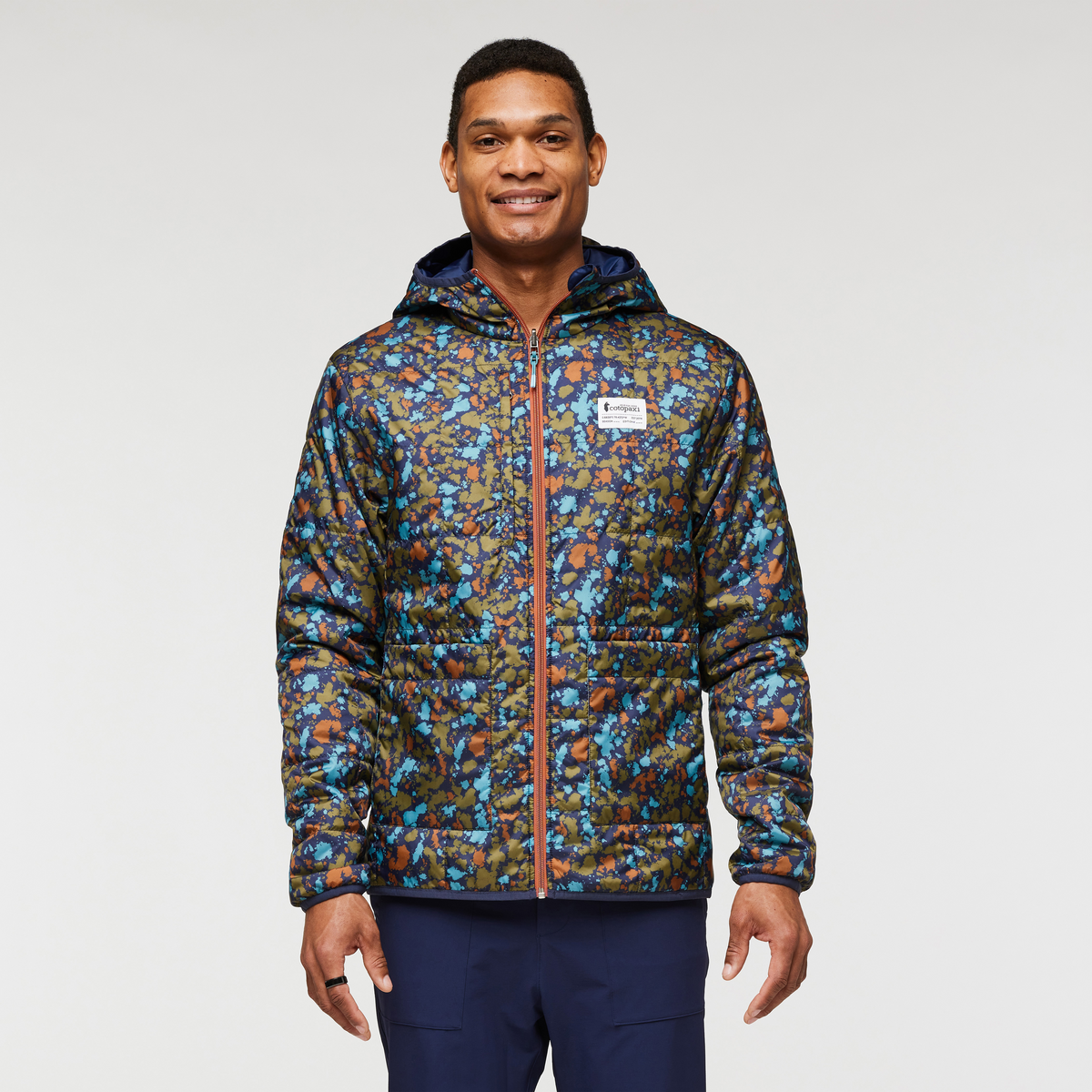 Teca Calido Hooded Jacket Print Men's | Versatile Outdoor Layer