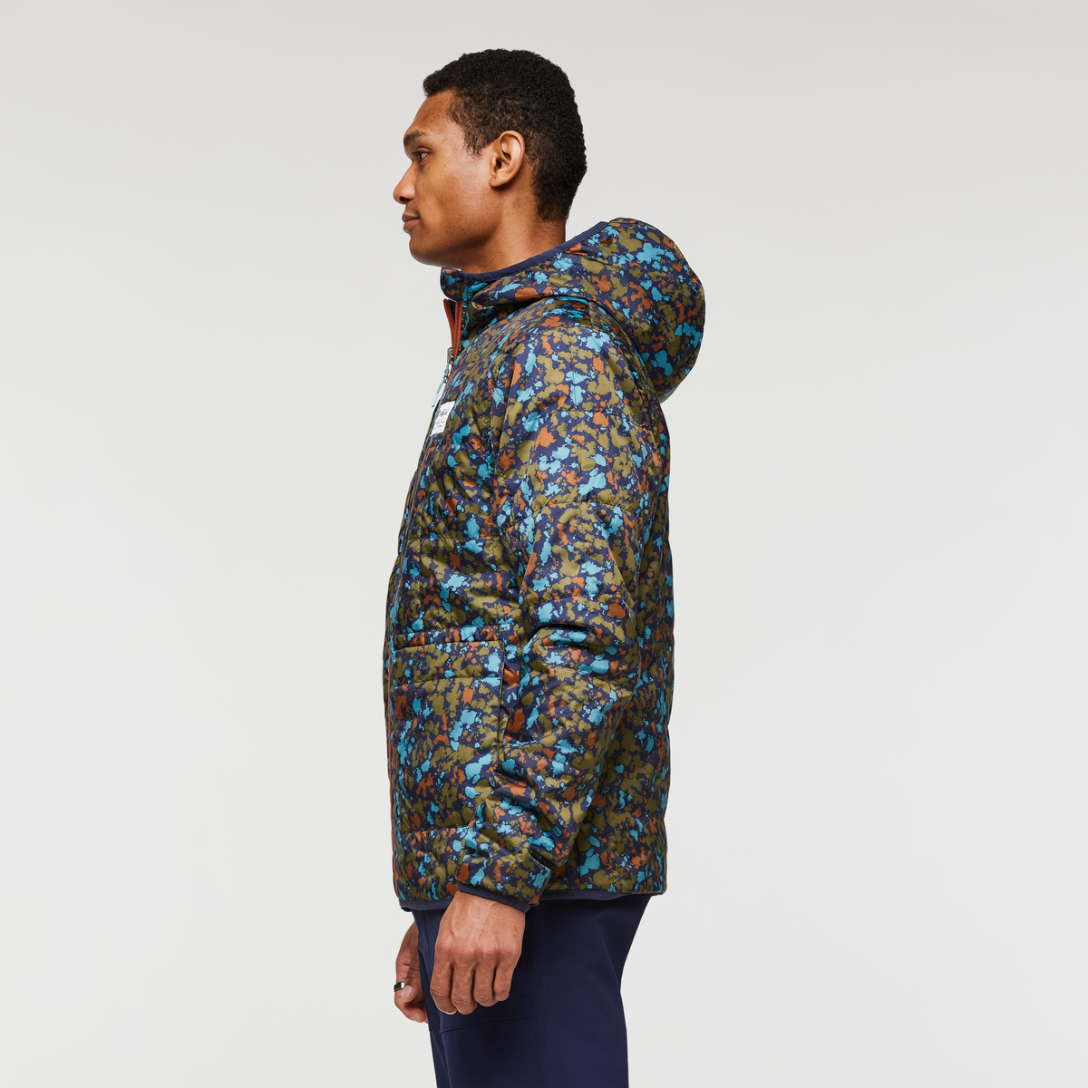 Teca Calido Hooded Jacket Print Men's | Versatile Outdoor Layer