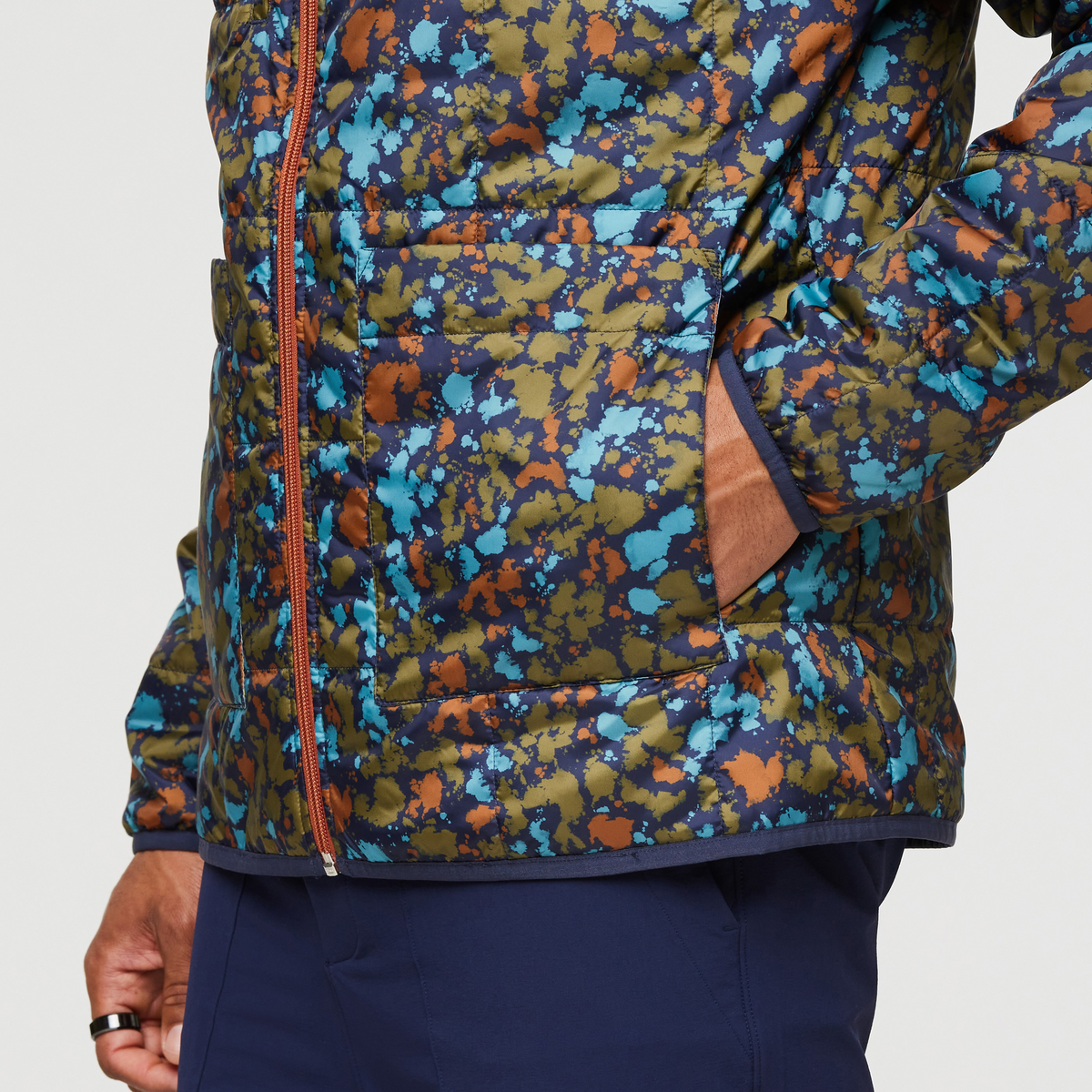 Teca Calido Hooded Jacket Print Men's | Versatile Outdoor Layer