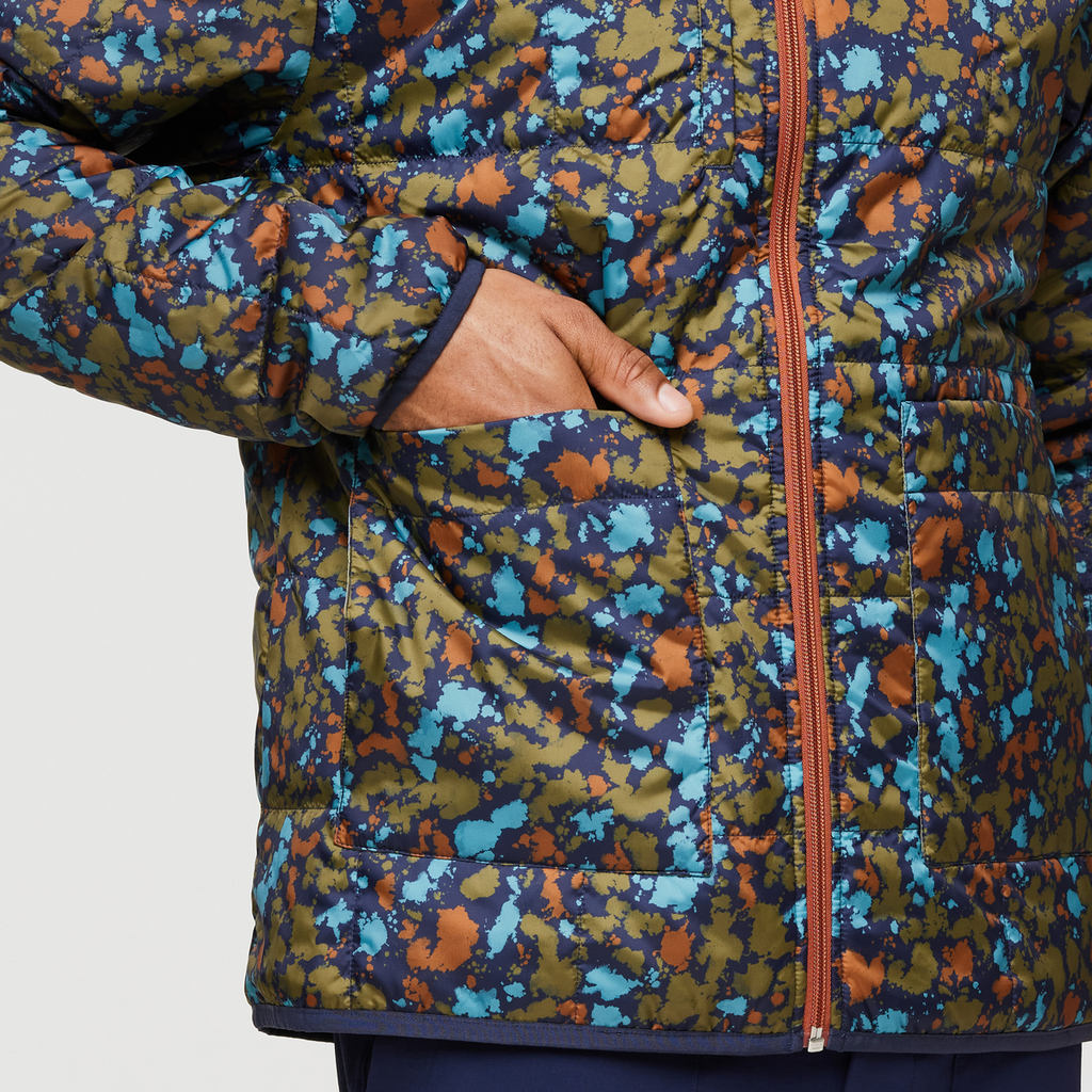 Teca Calido Hooded Jacket Print Men's | Versatile Outdoor Layer