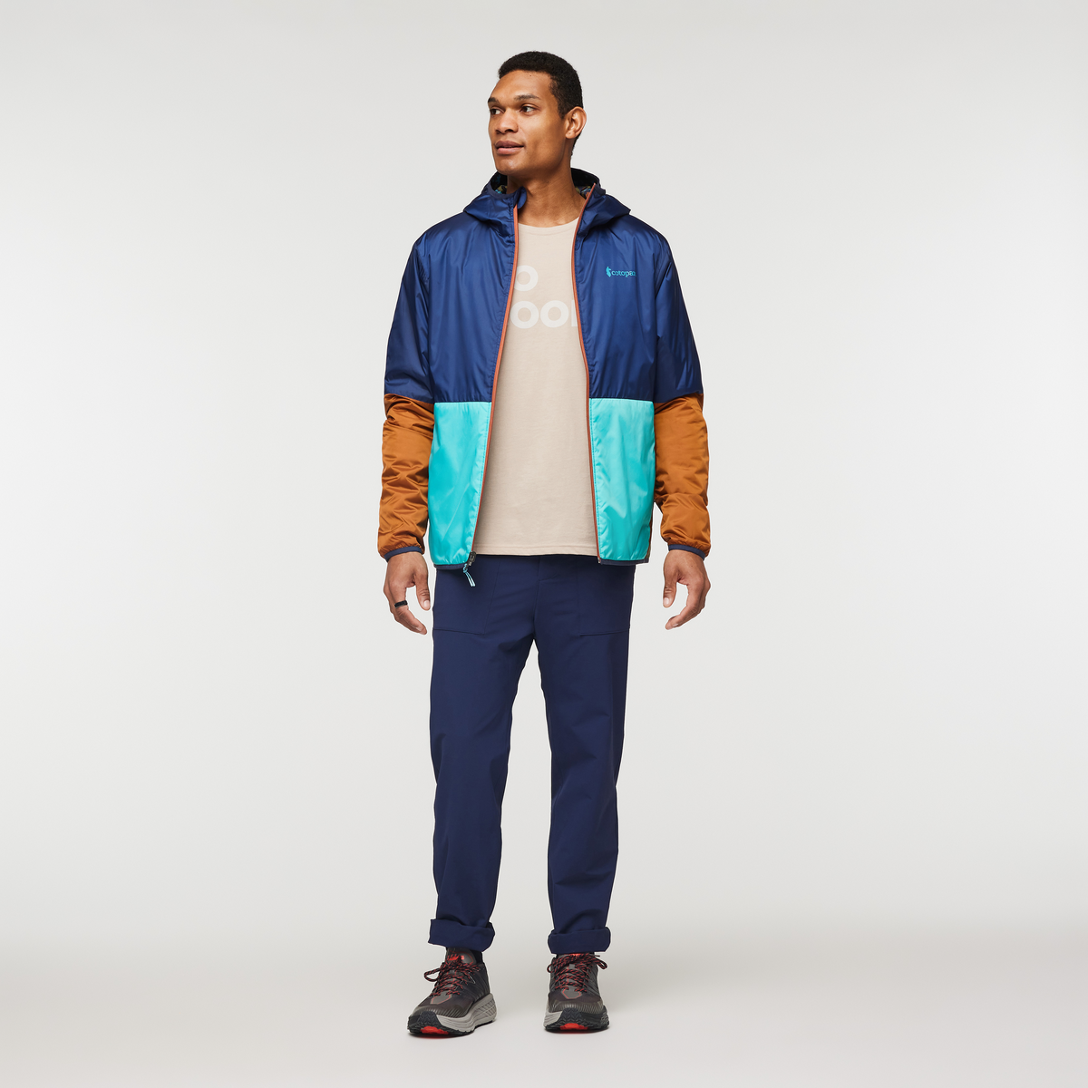 Teca Calido Hooded Jacket Print Men's | Versatile Outdoor Layer