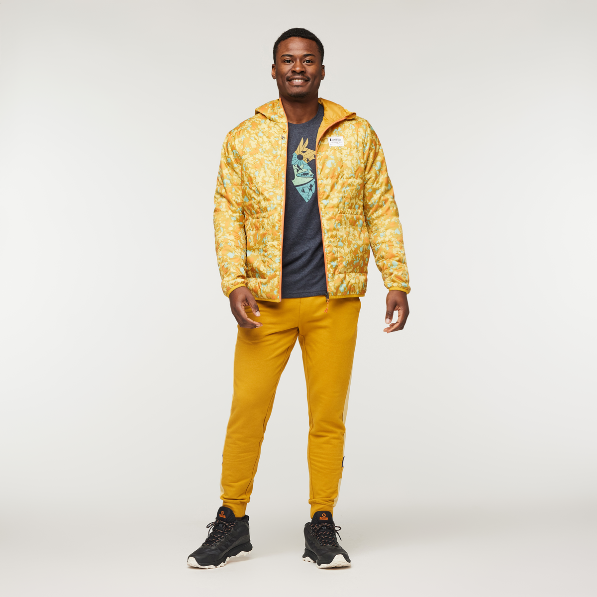 Teca Calido Hooded Jacket Print Men's | Versatile Outdoor Layer