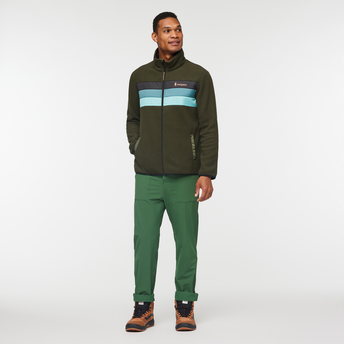 Teca Fleece Full-Zip Jacket Men's | Cozy Outdoor Layer