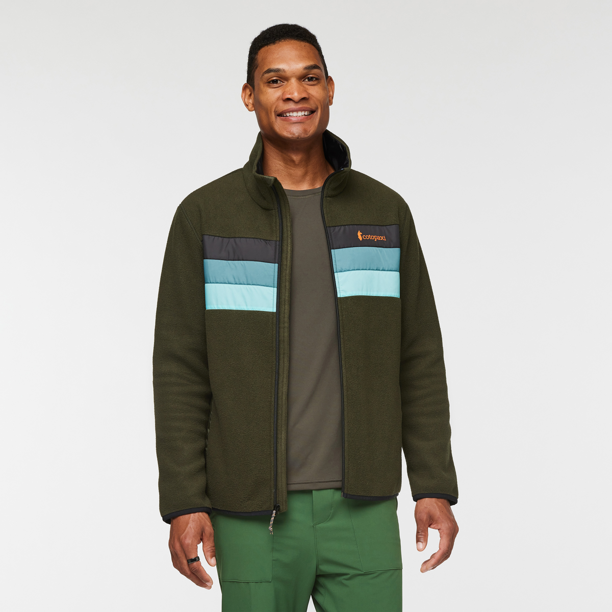 Teca Fleece Full-Zip Jacket Men's | Cozy Outdoor Layer