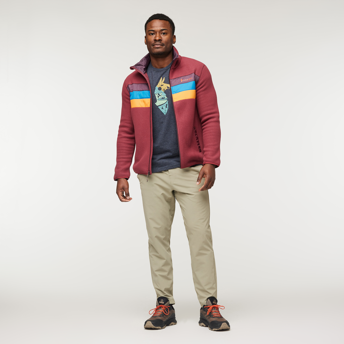 Teca Fleece Full-Zip Jacket Men's | Cozy Outdoor Layer