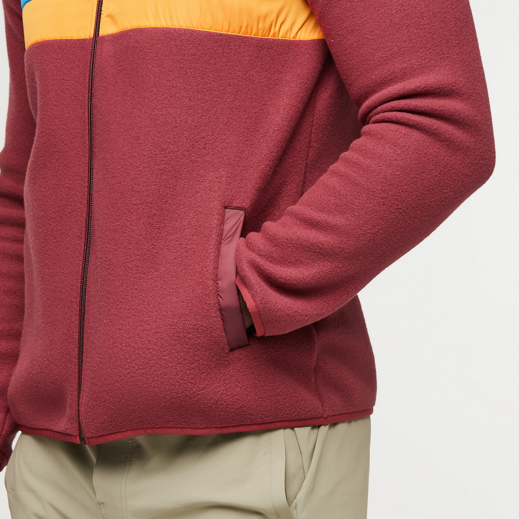 Teca Fleece Full-Zip Jacket Men's | Cozy Outdoor Layer