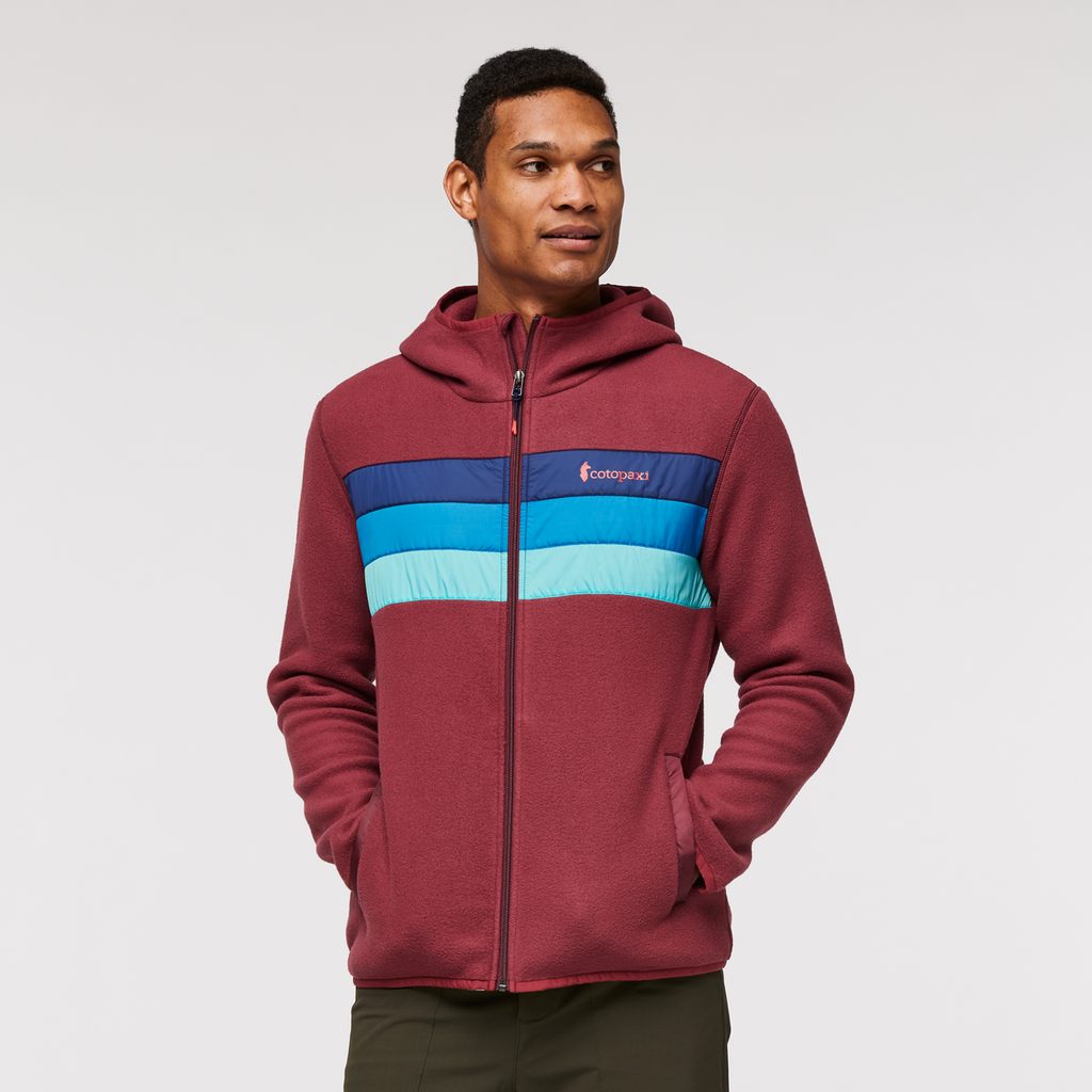 Teca Fleece Hooded Full-Zip Jacket Men's | Cozy Outdoor Layer