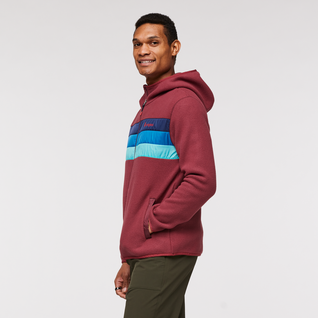 Teca Fleece Hooded Full-Zip Jacket Men's | Cozy Outdoor Layer