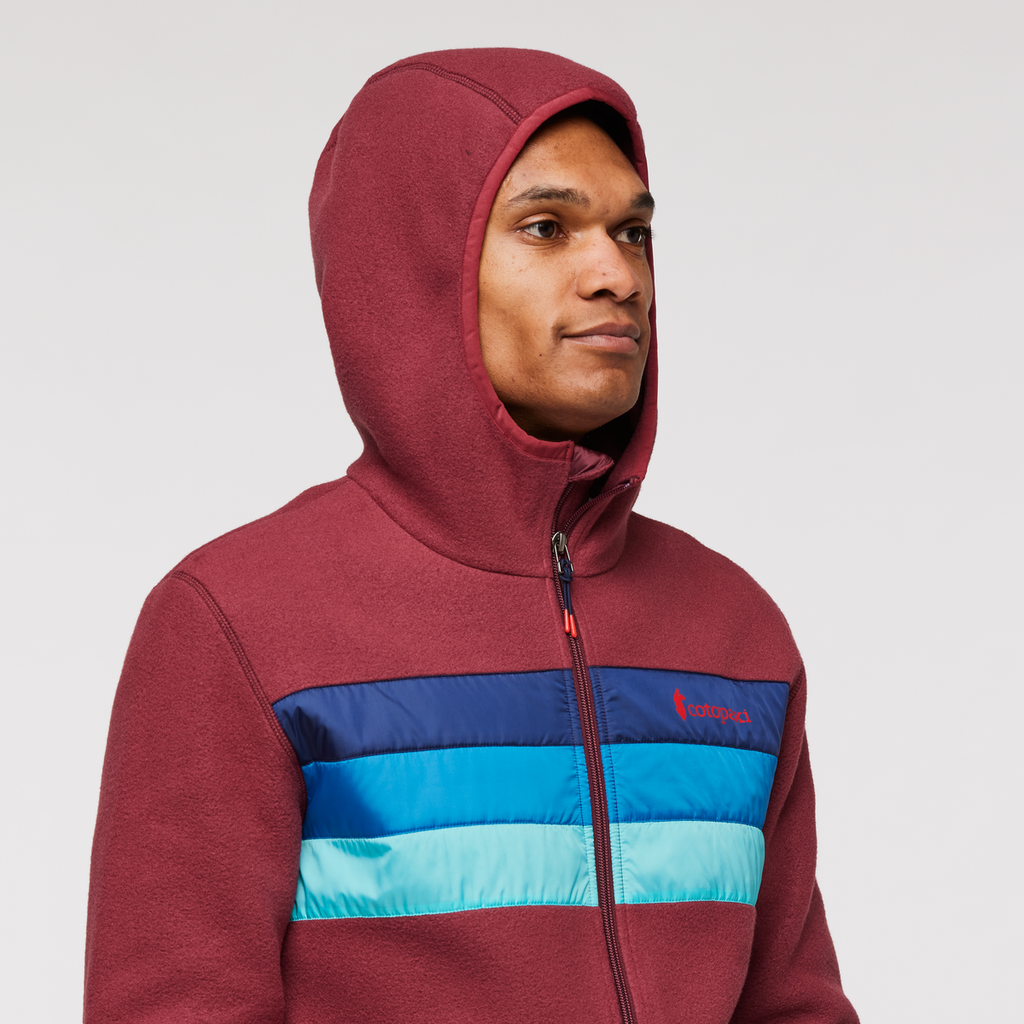 Teca Fleece Hooded Full-Zip Jacket Men's | Cozy Outdoor Layer