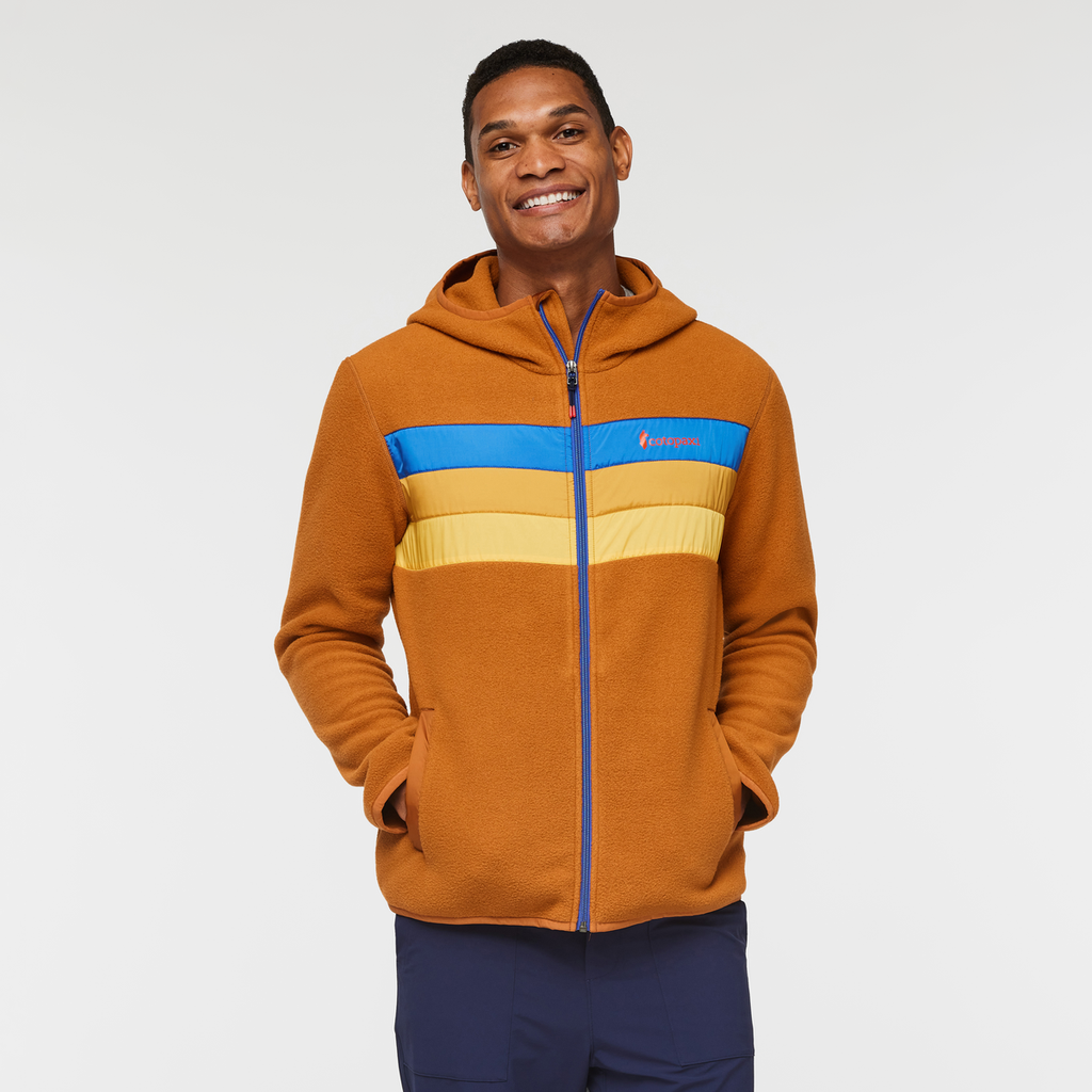 Teca Fleece Hooded Full-Zip Jacket Men's | Cozy Outdoor Layer