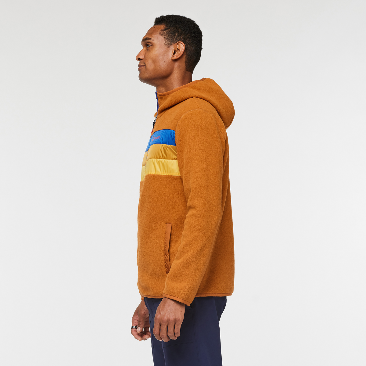 Teca Fleece Hooded Full-Zip Jacket Men's | Cozy Outdoor Layer