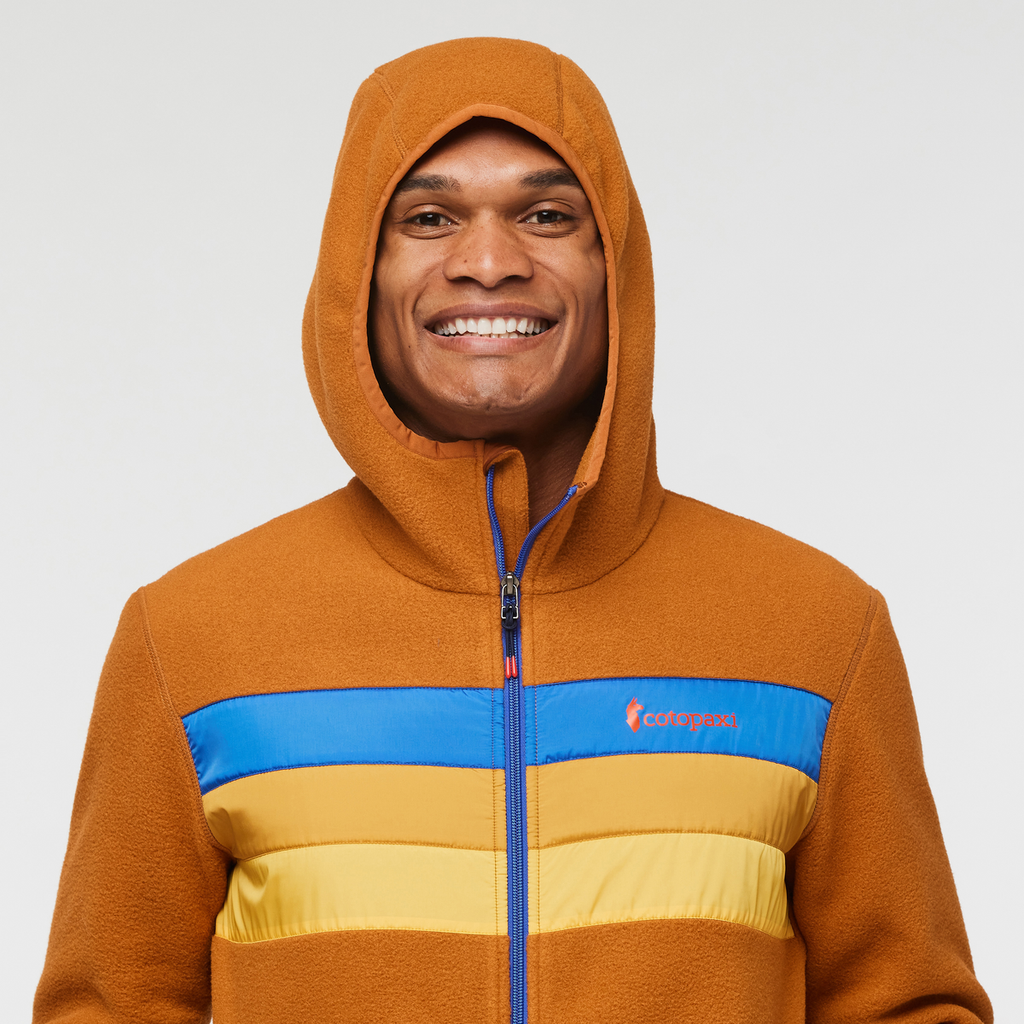 Teca Fleece Hooded Full-Zip Jacket Men's | Cozy Outdoor Layer