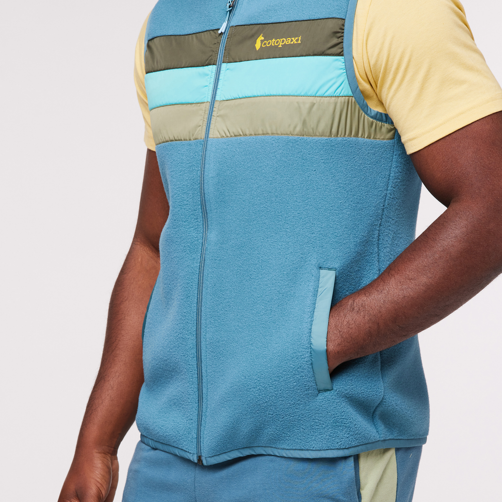 Teca Fleece Vest Men's | Cozy Outdoor Layer