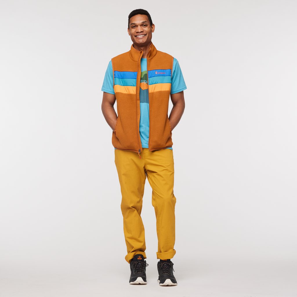 Teca Fleece Vest Men's | Cozy Outdoor Layer