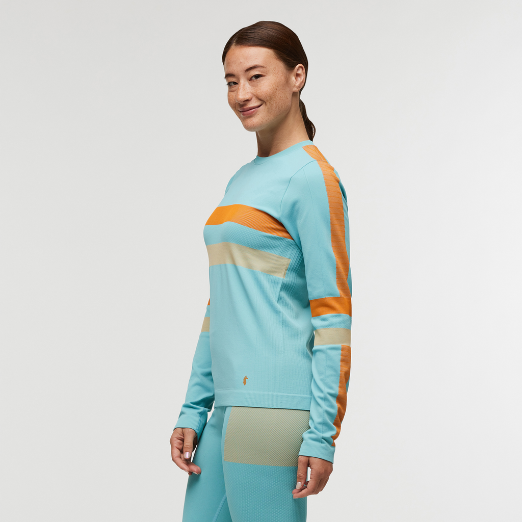 Debajo Seamless Baselayer Crew Women's | Comfortable Outdoor Top