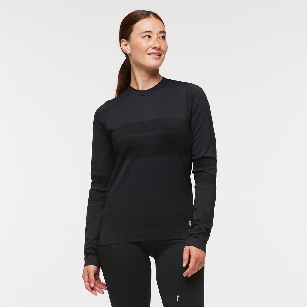 Debajo Seamless Baselayer Crew Women's | Comfortable Outdoor Top