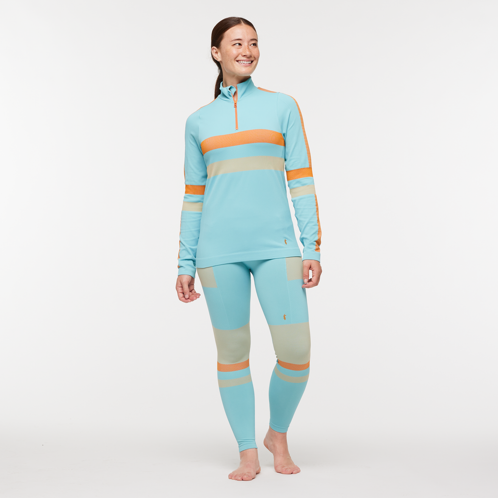 Debajo Seamless Baselayer Quarter-Zip Women's | Comfortable Outdoor Top
