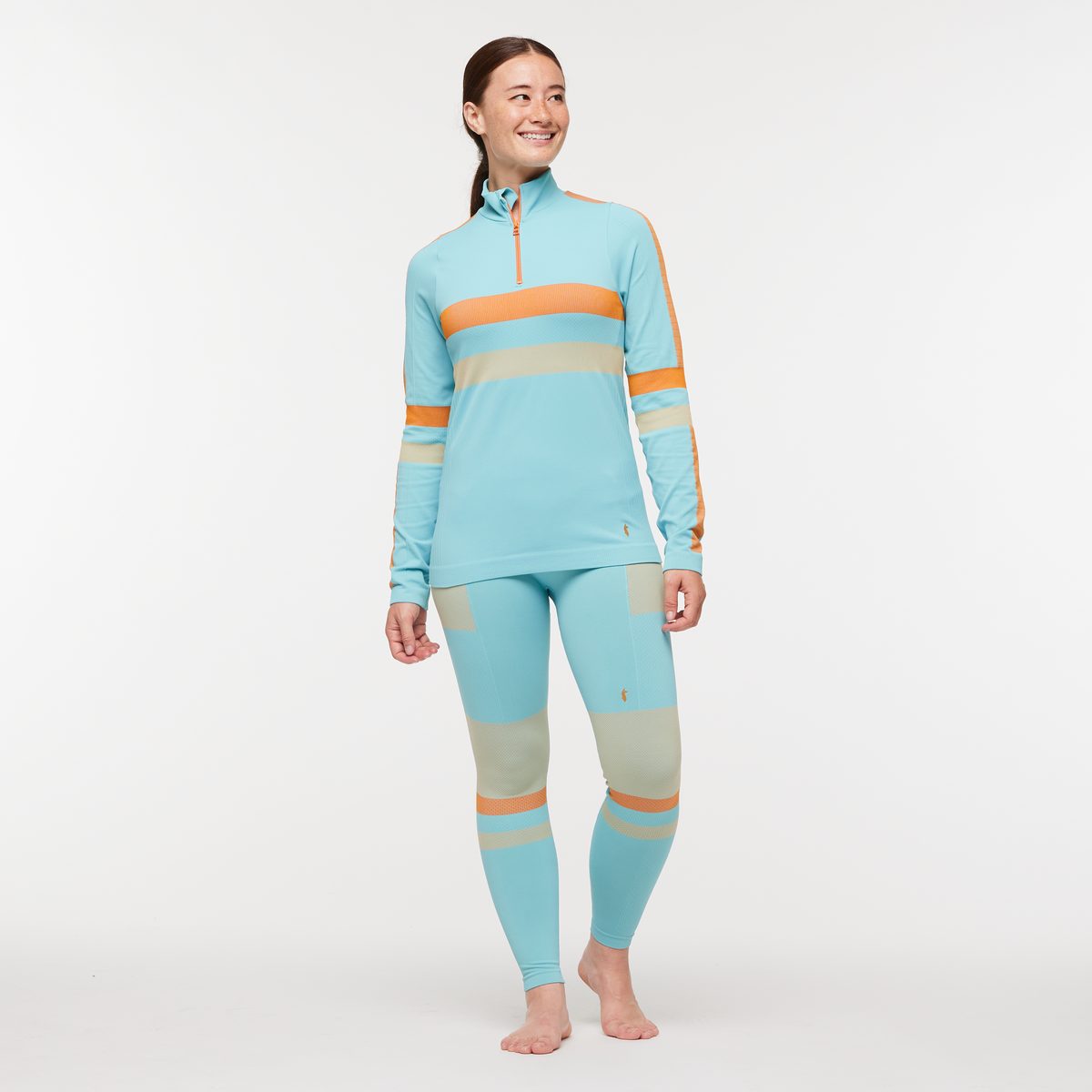 Debajo Seamless Baselayer Quarter-Zip Women's | Comfortable Outdoor Top