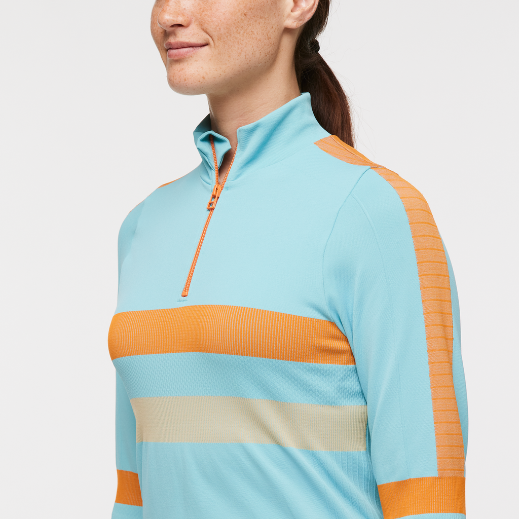 Debajo Seamless Baselayer Quarter-Zip Women's | Comfortable Outdoor Top