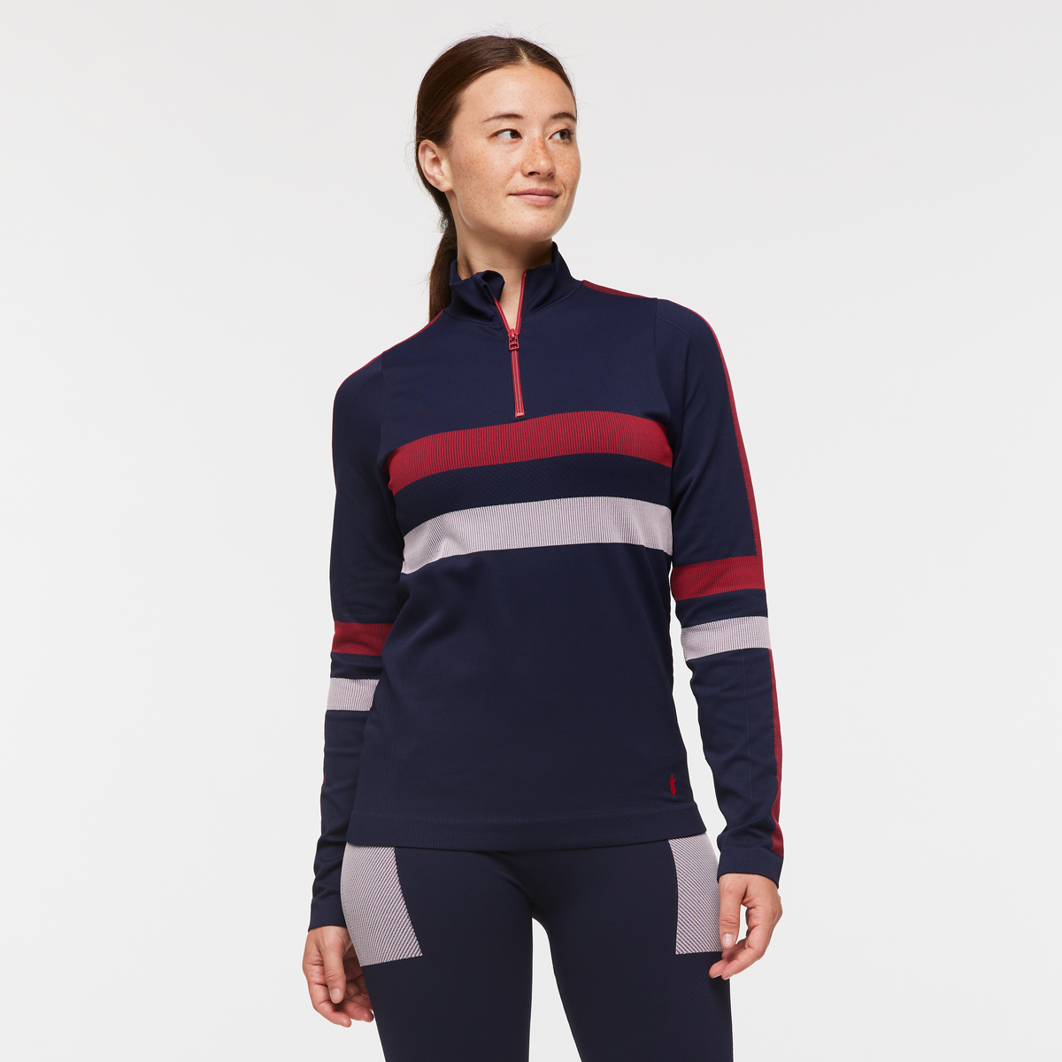 Debajo Seamless Baselayer Quarter-Zip Women's | Comfortable Outdoor Top