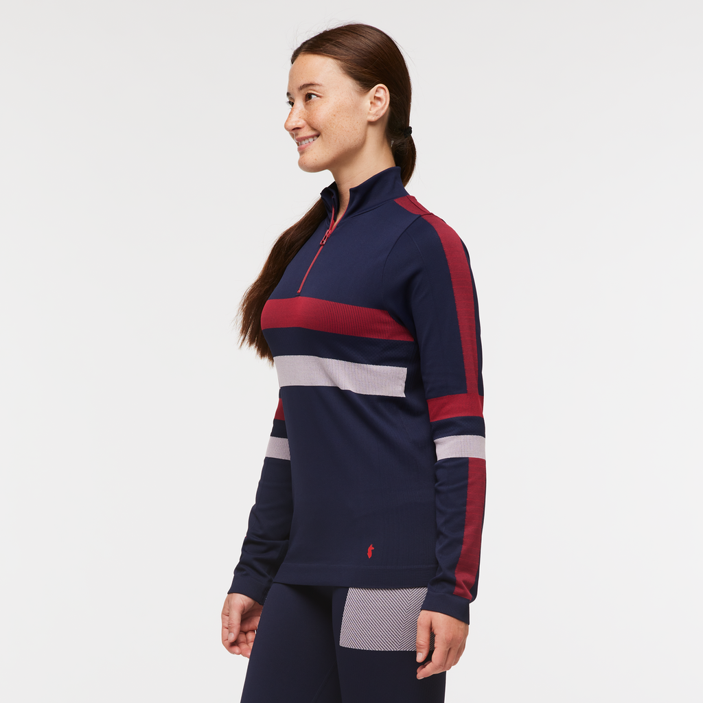 Debajo Seamless Baselayer Quarter-Zip Women's | Comfortable Outdoor Top