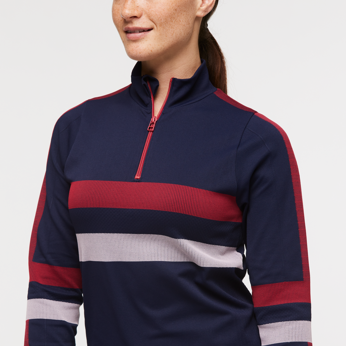 Debajo Seamless Baselayer Quarter-Zip Women's | Comfortable Outdoor Top