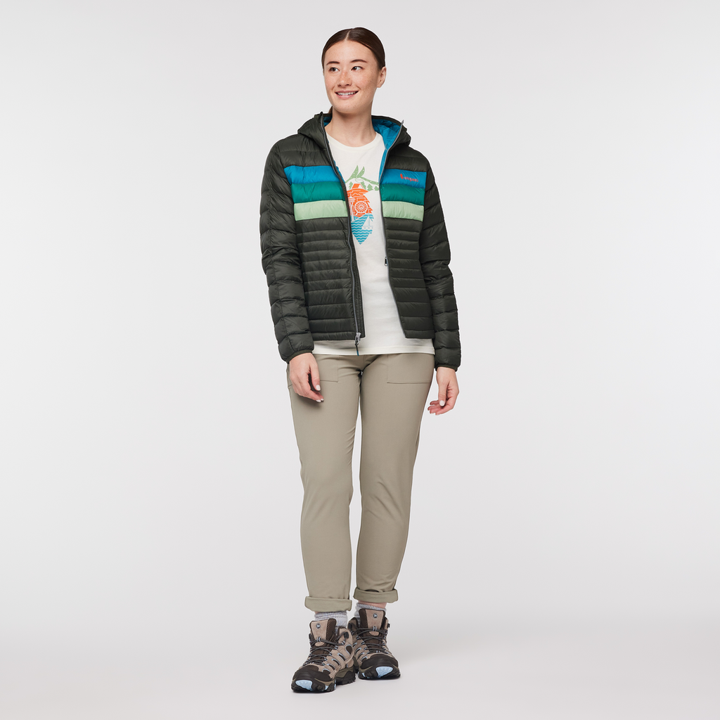 Fuego Hooded Down Jacket Women's | Warm Outdoor Layer