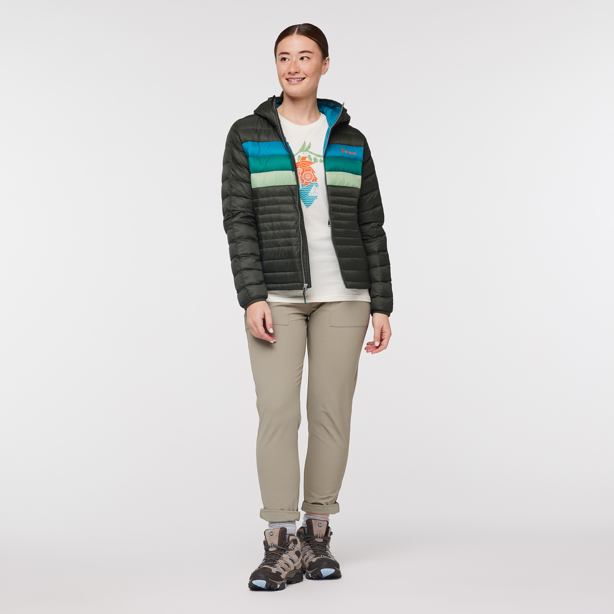 Fuego Hooded Down Jacket Women's | Warm Outdoor Layer