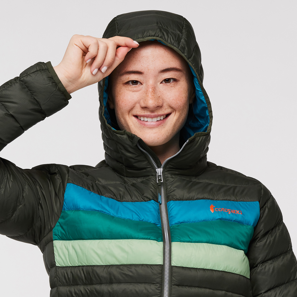 Fuego Hooded Down Jacket Women's | Warm Outdoor Layer