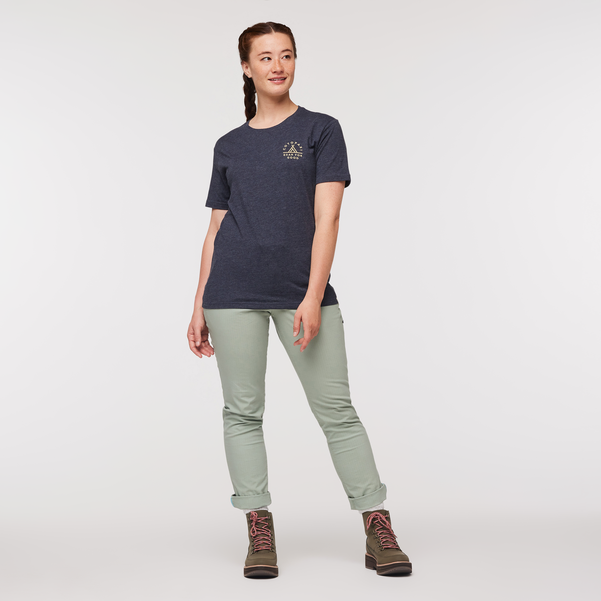 Llama Map T-Shirt Women's | Comfortable Outdoor Top
