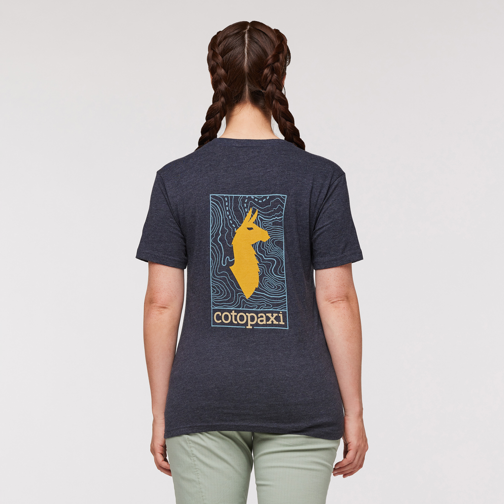Llama Map T-Shirt Women's | Comfortable Outdoor Top