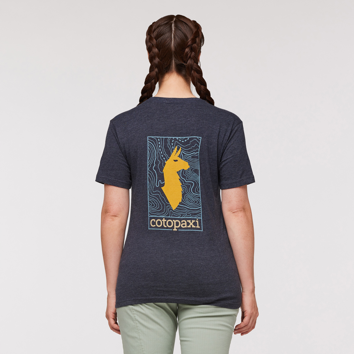 Llama Map T-Shirt Women's | Comfortable Outdoor Top