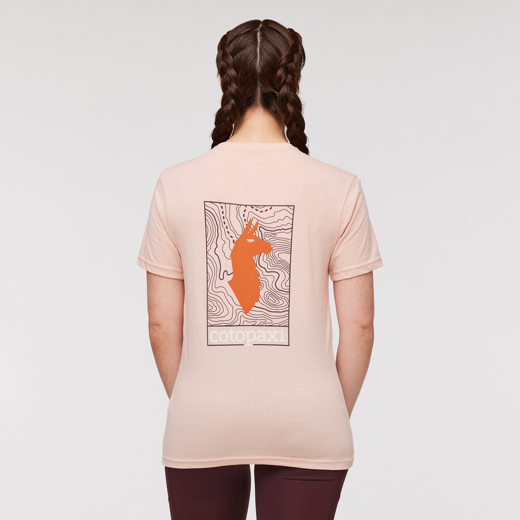 Llama Map T-Shirt Women's | Comfortable Outdoor Top