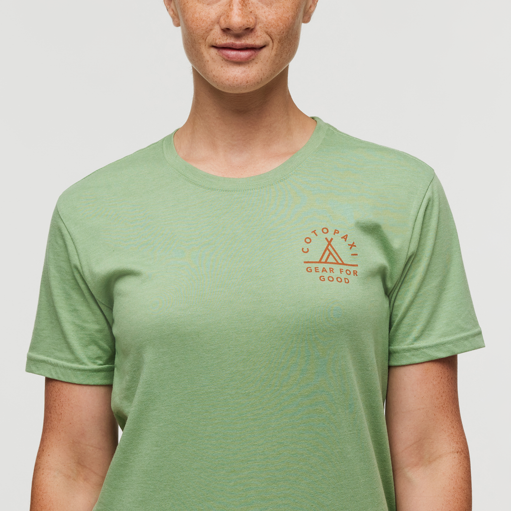 Llama Map T-Shirt Women's | Comfortable Outdoor Top