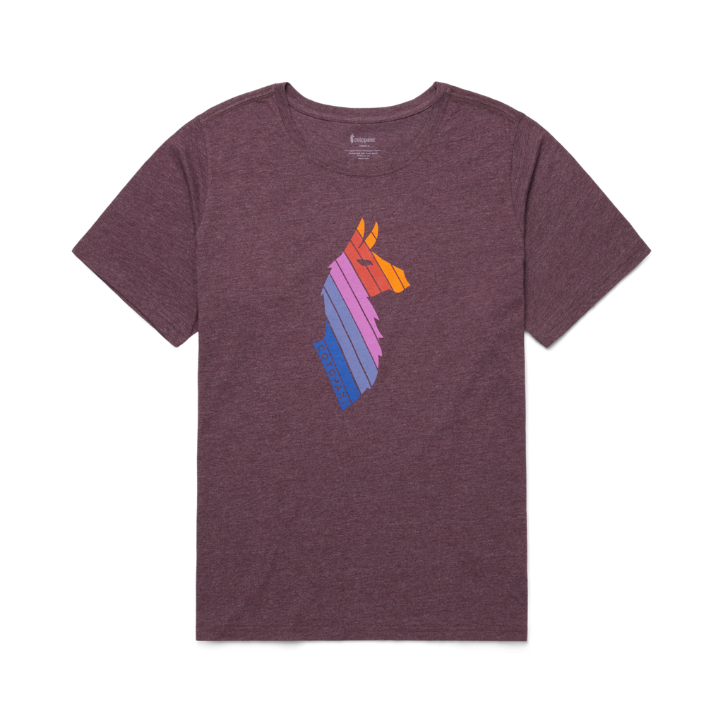Llama Stripes T-Shirt Women's | Comfortable Outdoor Top