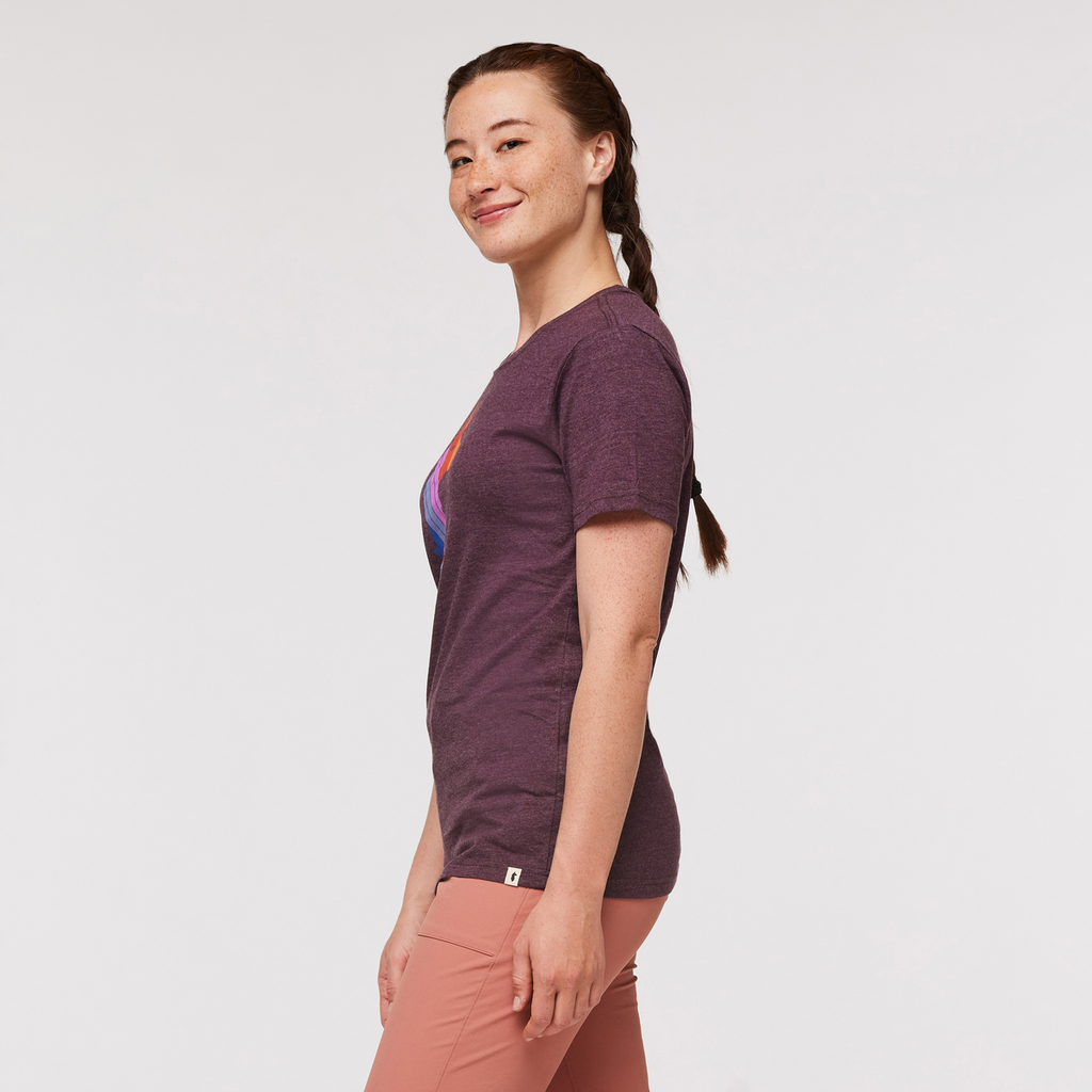 Llama Stripes T-Shirt Women's | Comfortable Outdoor Top