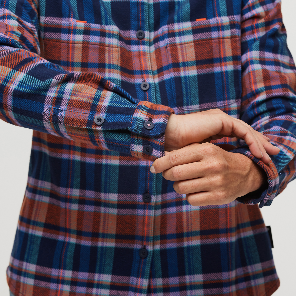 Mero Organic Flannel Shirt Women's | Comfortable Outdoor Top