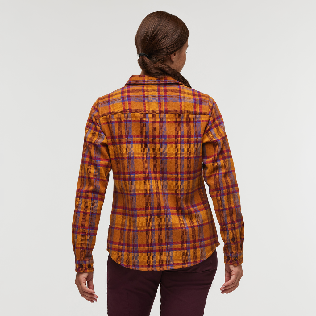 Mero Organic Flannel Shirt Women's | Comfortable Outdoor Top