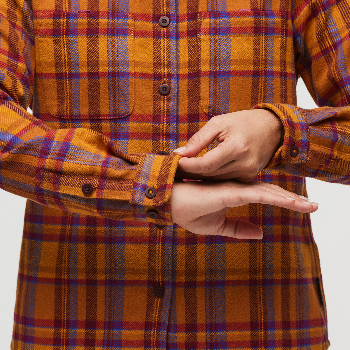 Mero Organic Flannel Shirt Women's | Comfortable Outdoor Top