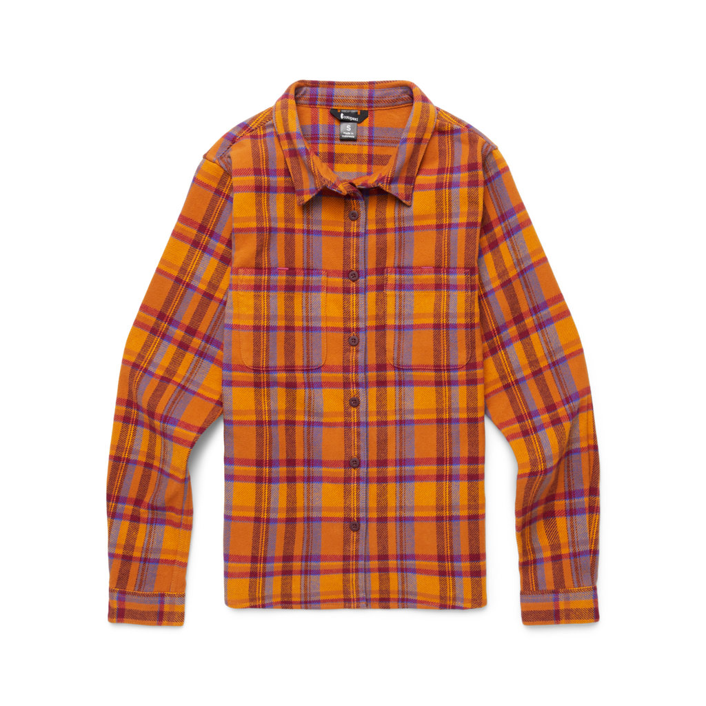 Mero Organic Flannel Shirt Women's | Comfortable Outdoor Top