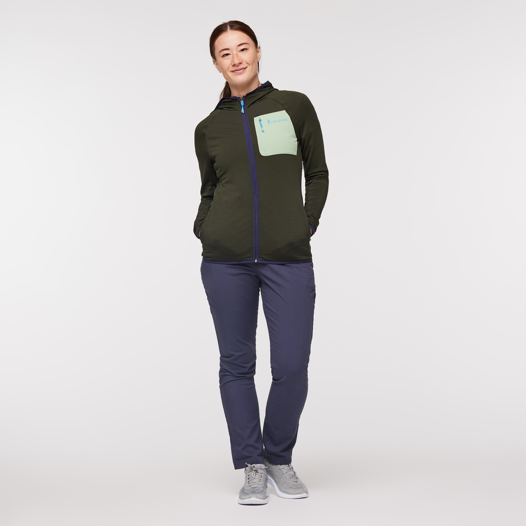 Otero Fleece Full-Zip Hooded Jacket Women's | Cozy Outdoor Layer