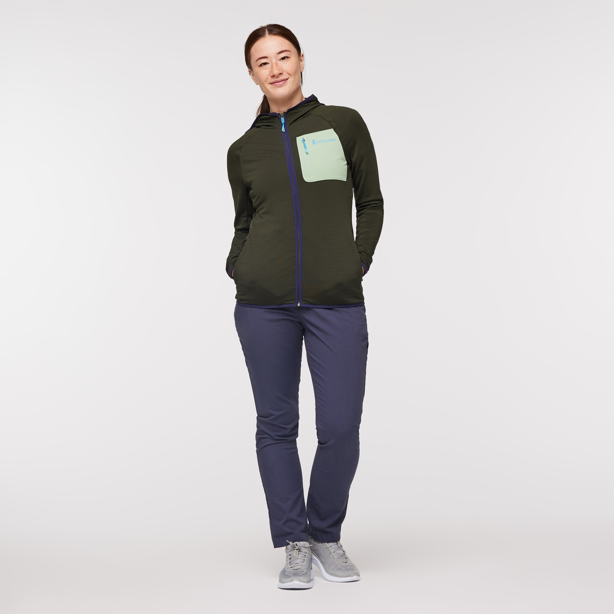 Otero Fleece Full-Zip Hooded Jacket Women's | Cozy Outdoor Layer